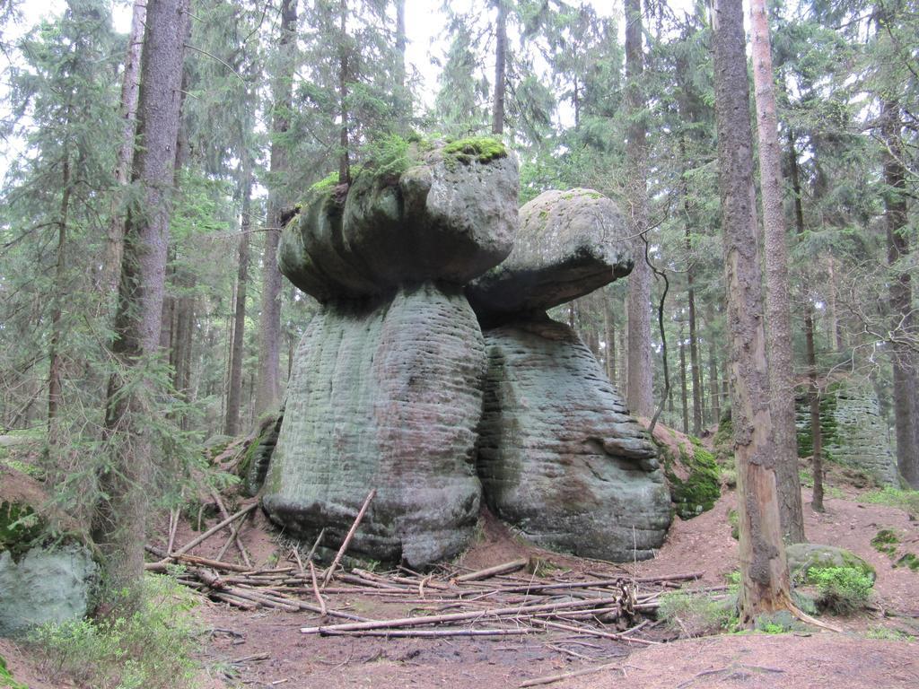 Ubytovani Na Hradbach Broumov Luaran gambar